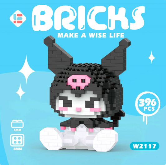 Kuromi Bricks Piece Set