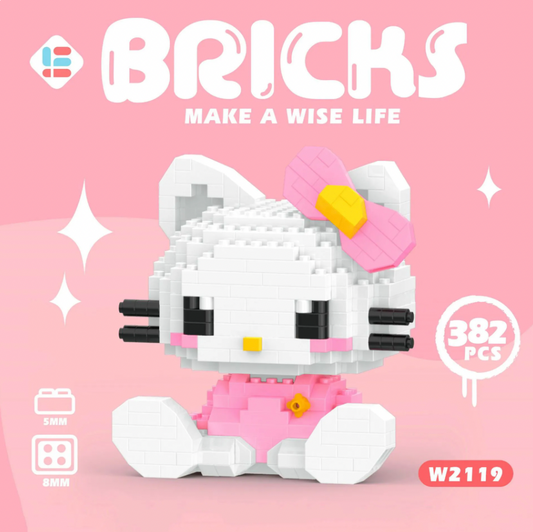 Hello Kitty Bricks Piece Set