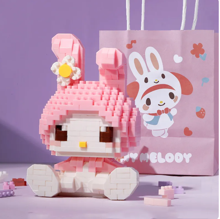 My Melody Bricks Piece Set