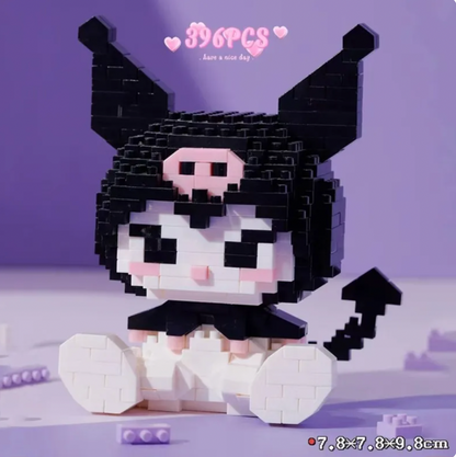 Kuromi Bricks Piece Set