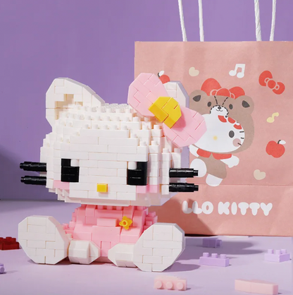 Hello Kitty Bricks Piece Set